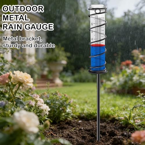 Upgrade Rain Gauge (3-section Spiral Rain Gauge)