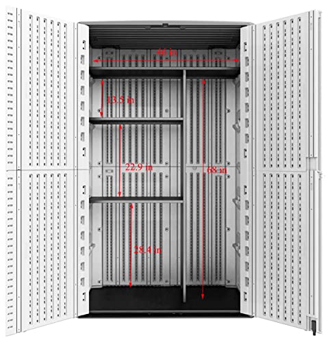 66 Cu.ft Vertical Storage Shed