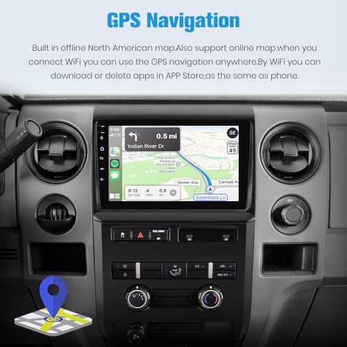 Car Radio Stereo for Ford F150 2009 (2GB RAM 32GB ROM Without Camera)
