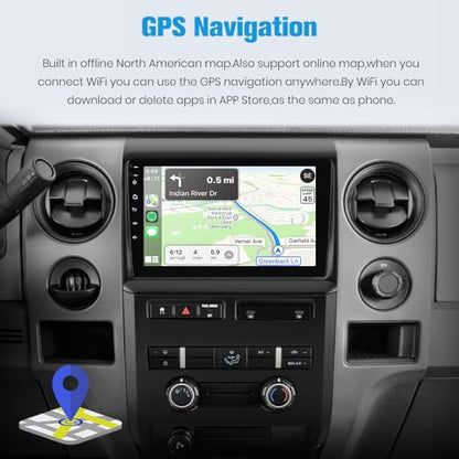 Car Radio Stereo for Ford F150 2009 (2GB RAM 32GB ROM Without Camera)