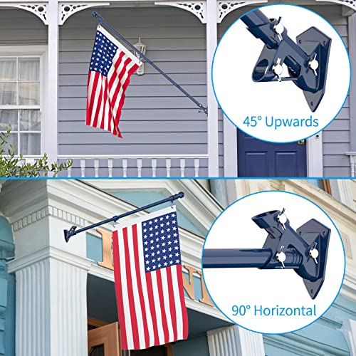 Flag Pole Upgraded Bracket (Blue)