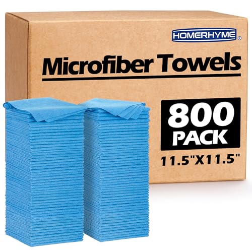 Shop Towels 800 Pack Microfiber Towels for Cars (800 Pack)