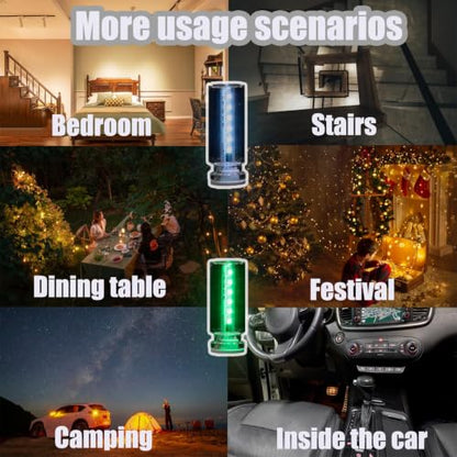 13 in 1 Car USB Night Light (1Pcs)