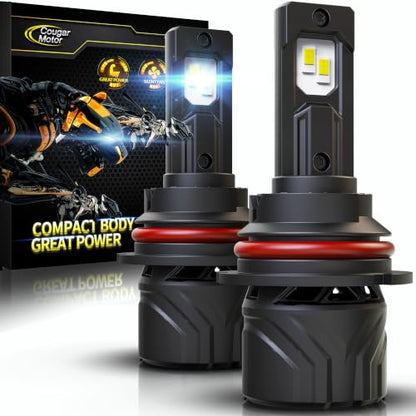9007 Bulbs HB5 Fog 6500K White Non (9007)