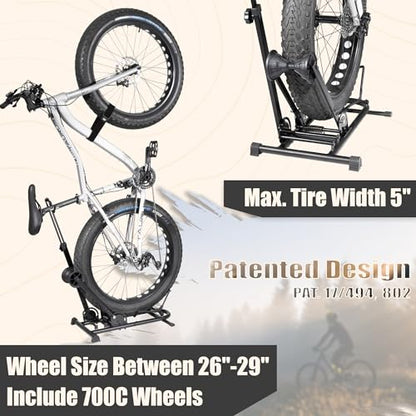 Vertical Bike Stand (Seatpost (Fat Bike))