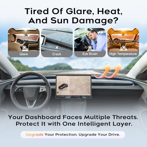 Dash Cover for 2024 (24+Model 3 Highland(Black))
