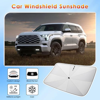 for Car Windshield Sunshade Umbrella 2023 (for 2023-2026 Toyota Sequoia)