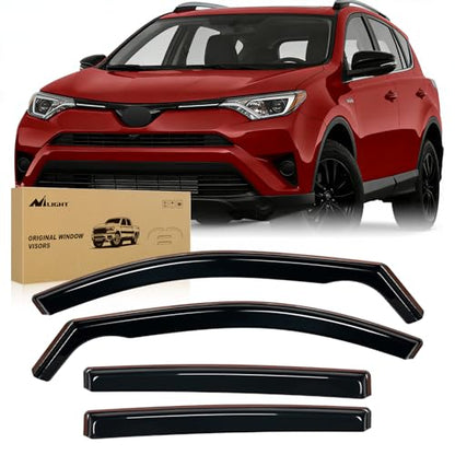in Channel Rain Guards for Toyota RAV4 2013 (Toyota RAV4 2013-2018)