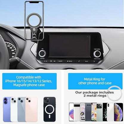 Car Phone Holder for 2020 (for 2020-25 Sentra/2021-2024 Altima(7 Inch))
