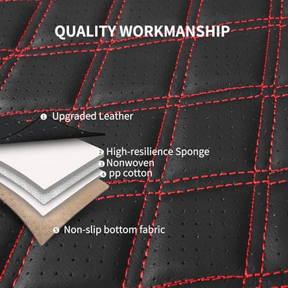 Front Car Seat Cover (N3 Black Red / Front Seat)