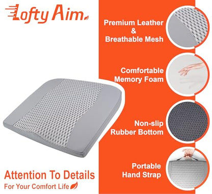 Car Seat Cushion (4d Mesh Gray)