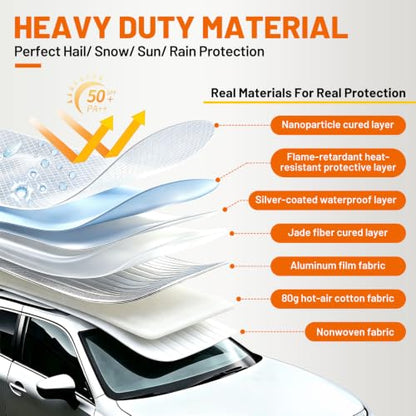 Hail Protector Car Cover (Silver / SUV-Length (201"-206"))