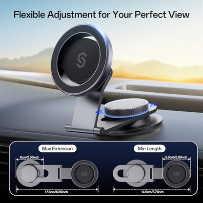 MagSafe Car Mount for Dashboard (Space Gray)