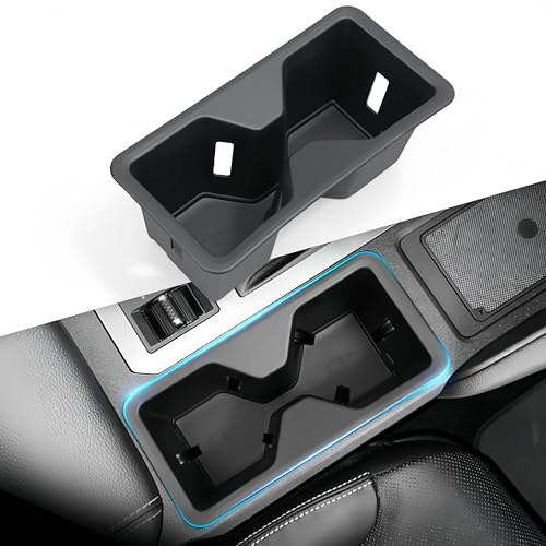 Center Console Cup Holder Inserts for Toyota Land Cruiser 2027 2026 2025 2024 (Cup Holder for 2024-2027 Land Cruiser)