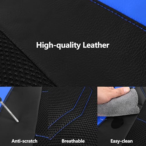 Front Car Seat Cover (N2 Black Blue / Front Seat)