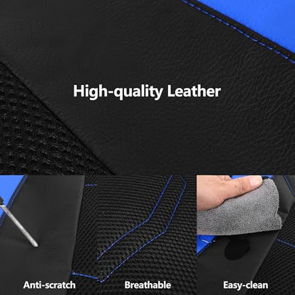 Car Seat Cover (N2 Black Blue / Full Set)