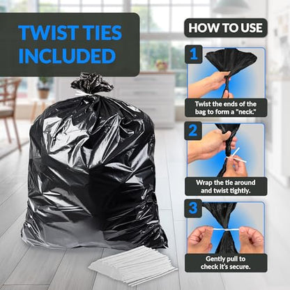 55 60 Gallon Trash Bags Heavy Duty