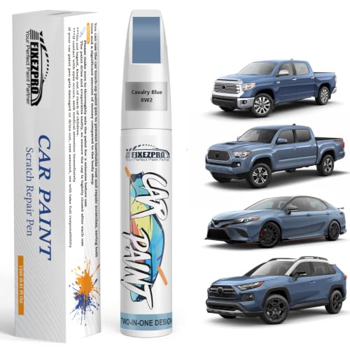 8W2 Cavalry Blue Car Touch Up Paint for Toyota (For toyota / 8W2 Cavalry Blue for FJ Cruiser/4Runner/Tacoma/Tundra/Camry/RAV4)