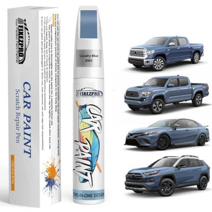 8W2 Cavalry Blue Car Touch Up Paint for Toyota (For toyota / 8W2 Cavalry Blue for FJ Cruiser/4Runner/Tacoma/Tundra/Camry/RAV4)