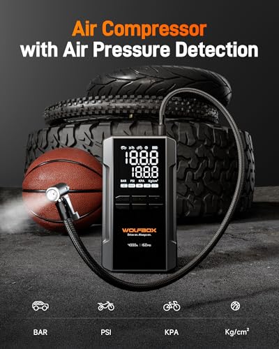 MV24A 4000A Jump Starter with 160PSI Air Compressor (4000A)