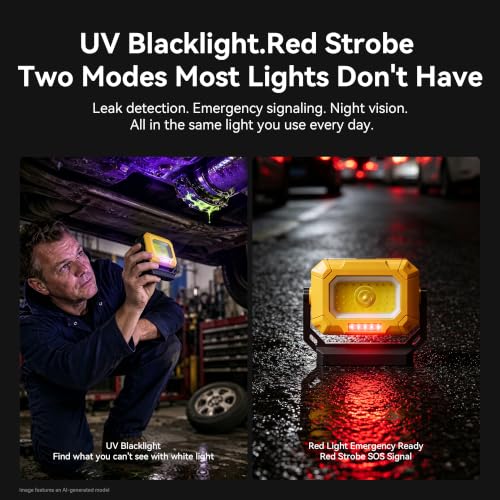2 Pack LED Work Light (yellow-2)
