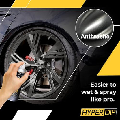 HyperDip Peelable Car Paint (11 Ounce (Pack of 2) / Anthracite Grey)
