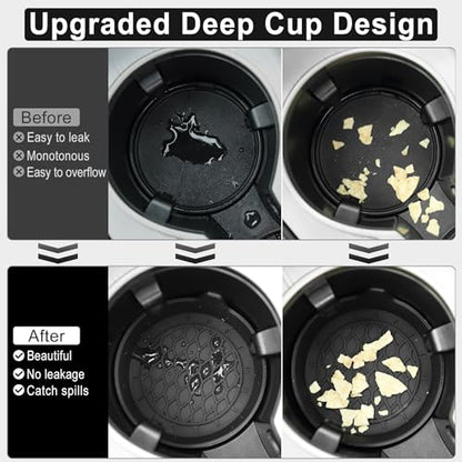 Car Cup Holder Coaster (Black)