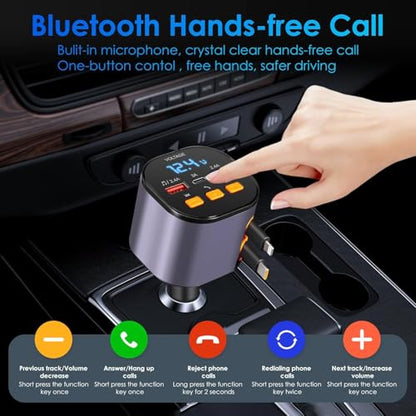 Retractable Car Charger (Purplr)