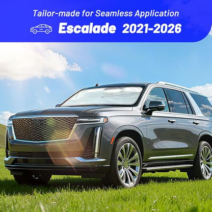 Windshield Sun Shade Umbrella for Cadillac Escalade 2021 (for Escalade 2021-2026)