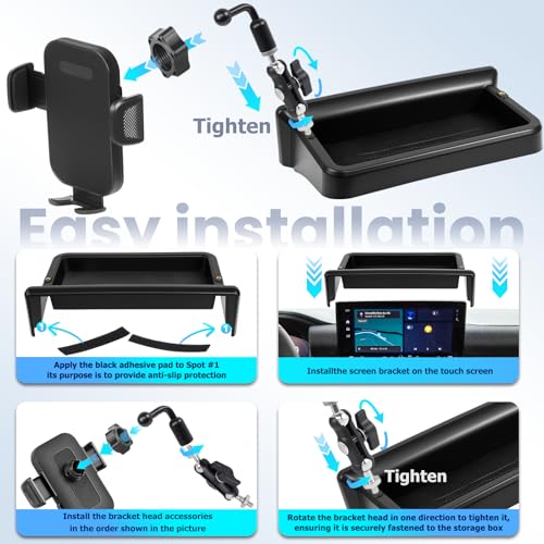 Car Phone Holder Fit for 2025 2026 Ford Explorer (For Ford Explorer 2025 2026 13.2inch)