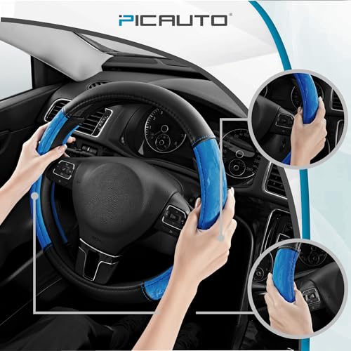 Steering Wheel Cover (Blue)