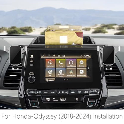 Car Phone Holder Center Console Organizer Tray for Honda Odyssey 2018 2019 2020 2021 2022 2023 2024 [Not for 2025