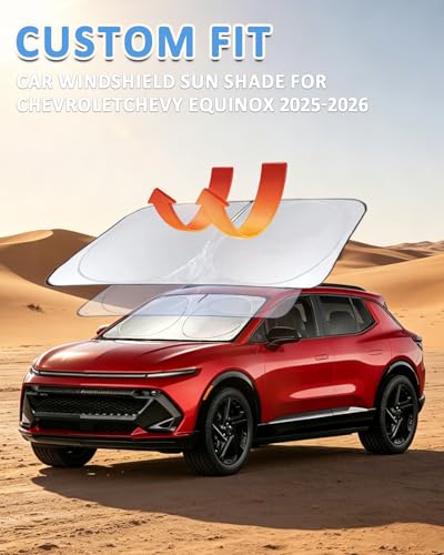 Sun Shade for Chevy Chevrolet Equinox 2025 2026 Windshield Sunshade (FIT Equinox 2025)
