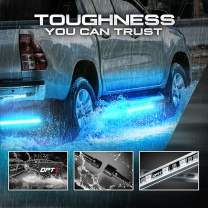 Aura RGB Aluminum Truck Underglow Kit with Remote Control (2. Truck/SUV/Van / RGB)