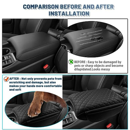 2026 Passport Armrest Cover for Honda Passport 2026 Accessories Thicken Soft & Comfy Center Console Cover Compatible with 2024 (2026+ Honda Passport)