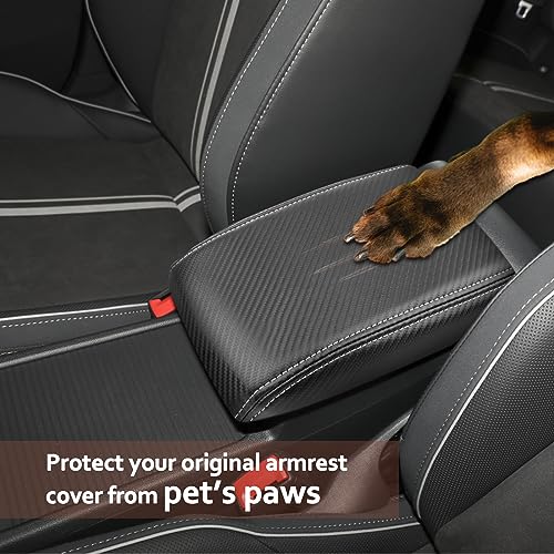 for 2025 2026 VW Golf Center Console Cover 2020 (2020-2026 Golf Gray Line)
