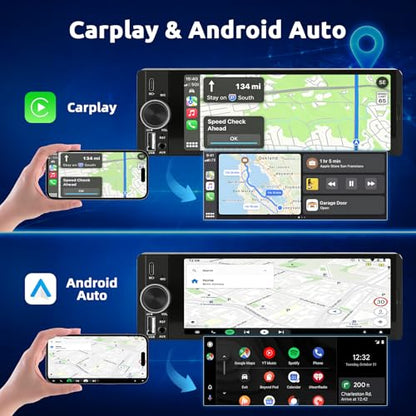 Single DIN Car Stereo