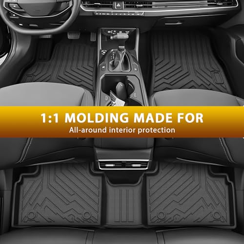 Floor Mats for KIA K4 2025 2026 2027 All Weather 3D TPE Anti
