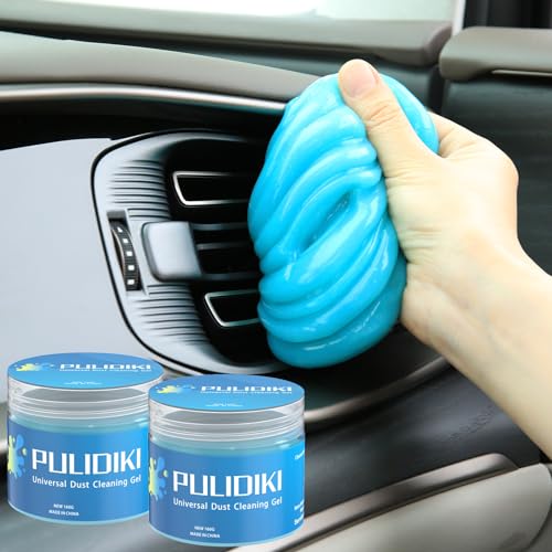 Car Cleaning Gel Car Cleaning Putty Car Putty Auto Detail Tools (Blue(2Pack))