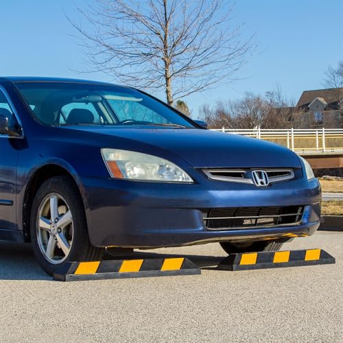 Parking Stop 4 Foot Long Flexible Rubber Curb (4 Foot)