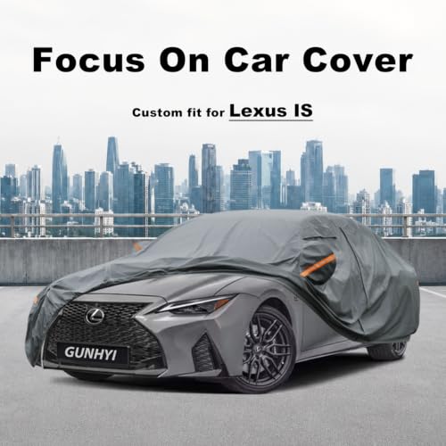 Premium Car Cover Custom Fit Lexus is Waterproof All Weather (15 Lexus / 15.06 Lexus IS)