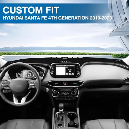 Black Dash Cover for 2019 (Santa Fe 19-23(black))