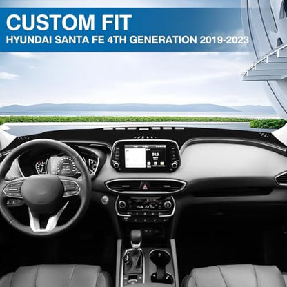 Black Dash Cover for 2019 (Santa Fe 19-23(black))