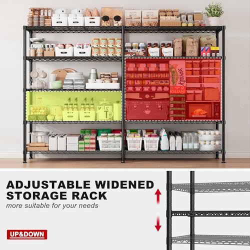 72.8" W Storage Shelves Load 1600LBS (17.7" D x 72.8" W x 70.9" H)
