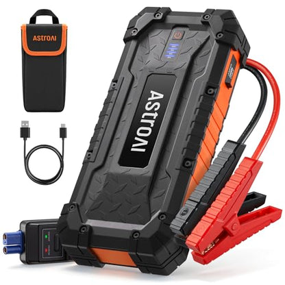 S8 Ultra 12V 4000A Lithium Jump Starter Up to All Gas (Orange)