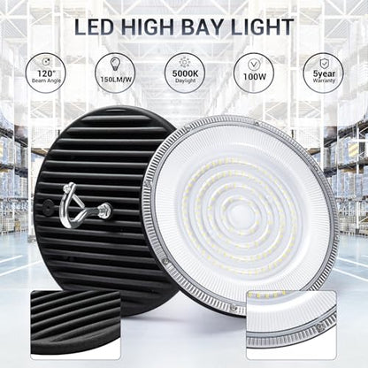 100W UFO Led High Bay Light (100W 10pack UFO high bay light)