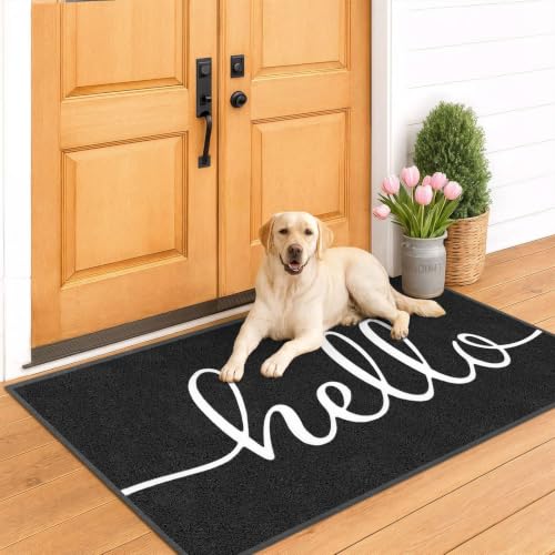 Funny Hello Mats Outside (5'11" x 3'11" / Hello)