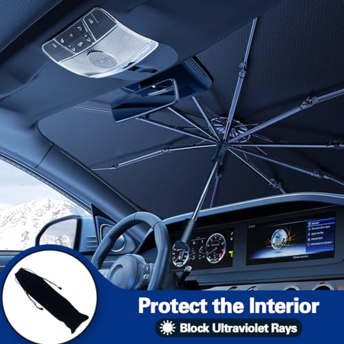 2026 Windshield Sun Shade Umbrella (Large)