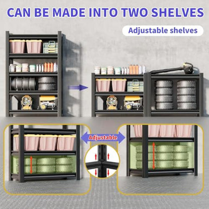 58.7" H Garage Shelving Unit (27.5"x15"x58.7" 2 Sets)