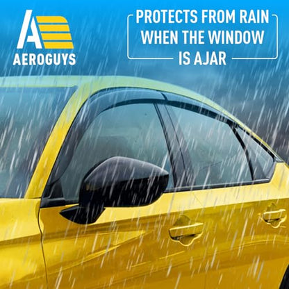 Extra Durable Window Deflectors Tape (For Honda Civic 22-26 Hatchback)